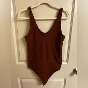 Ribbed Abercrombie Bodysuit